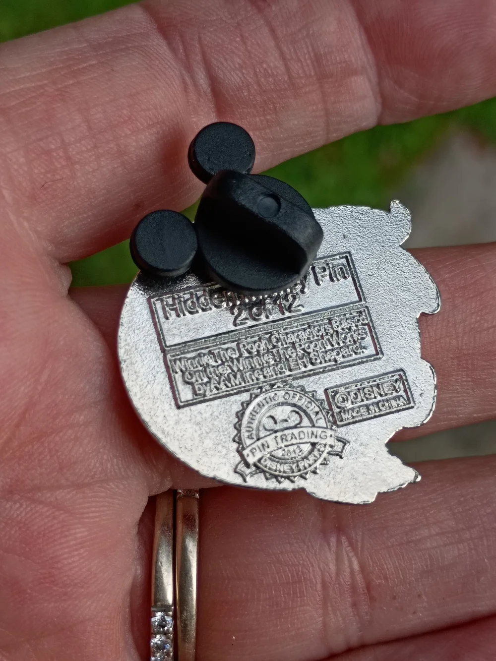 Taurus Disney Trading Pin 2012 Hidden Mickey Zodiac Eeyore Winnie the Pooh